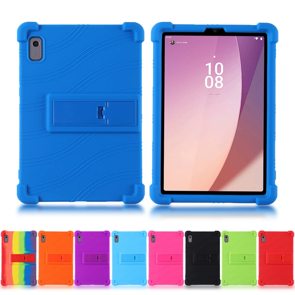 coque pour lenovo tab fu pouces antichoc silicone déclinaison support enfants tablettes couverture pour lenovo tab fundas
