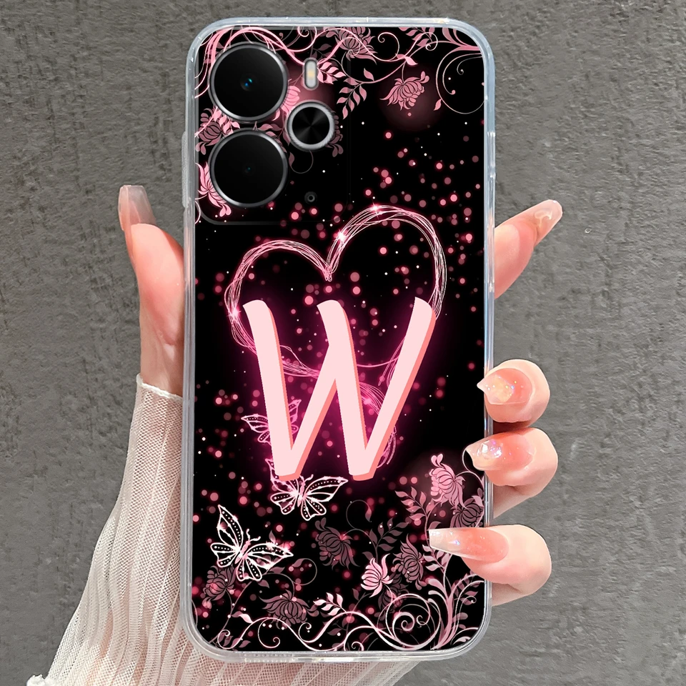 Sparkling Butterfly Shockproof Non-slip Transparent Phone Case Housing