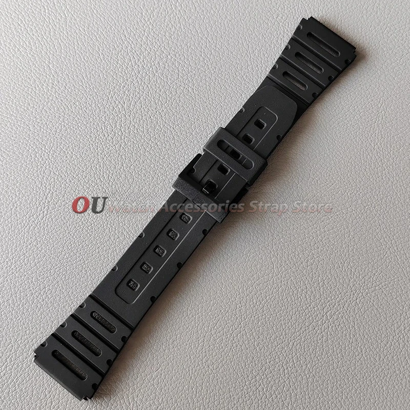 Durable 20mm Silicone Sport Wristband with Soft Plastic Buckle