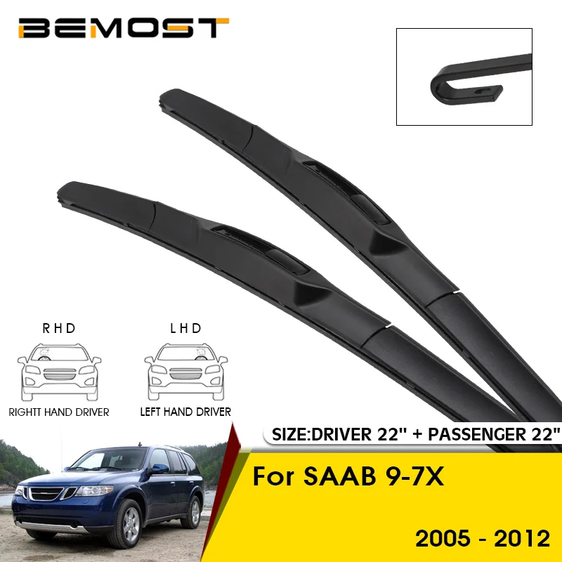 

Щетки стеклоочистителя для SAAB 9-7X 2005-2012, 22 + 22 дюйма