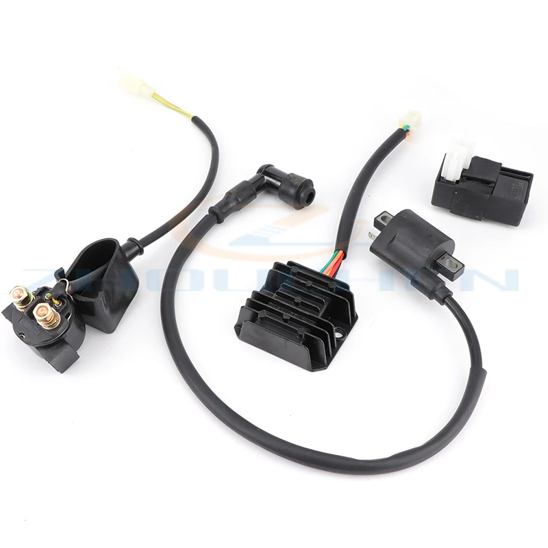 

Ignition Coil CDI Regulator Rectifier Relay Kit for 150cc 200cc 250cc ATV QUad motorcycle dirt pit bike scooter moped