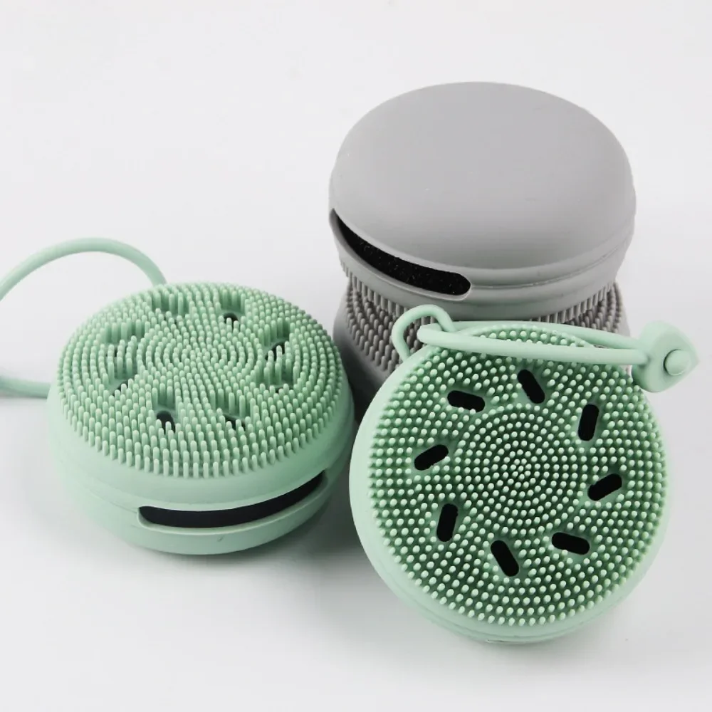 

1Pc Silicone Cleaning Brush Face Brush Deep Cleaning Facial Massage Makeup Brush Makeup Remover Soft Face Cleaning Bath Tools