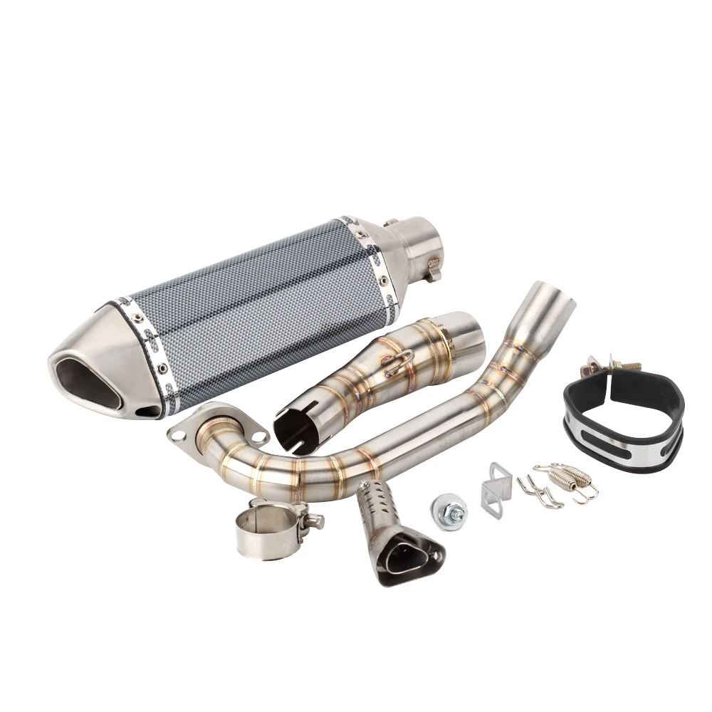 Per Yamaha Xmax 300 2017 2018 A 2022 Xmax 250 2017 2018 A 2023 Xmax 300 Escape Silenziatore Di Scarico Moto E Sistema Di Tubi Di Collegamento