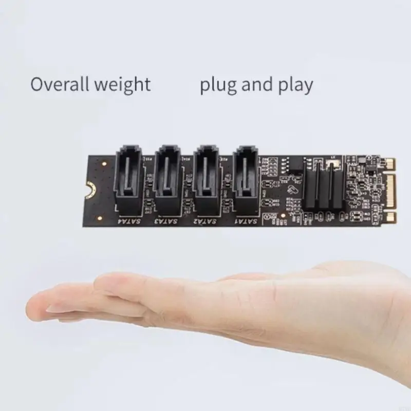D7YC M.2 To SATA3.0 Adapter Card Featuring Fast Speed Transmission And Stability