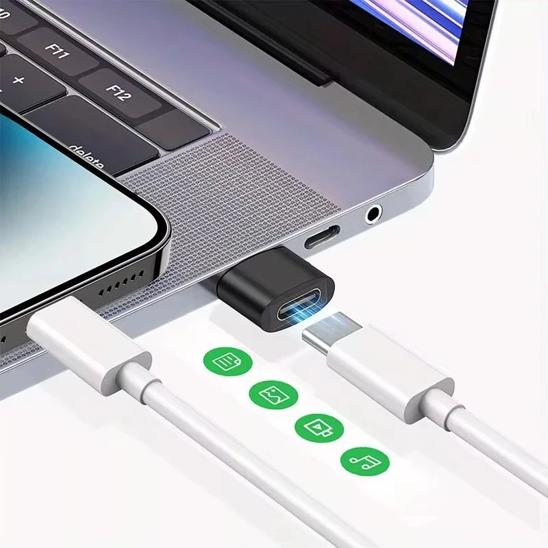 USB-C to USB Adapter Converter - Male to Female (1/2/5 Pack) for Mobile Phones and Laptops