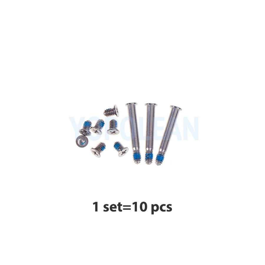 10 Sets 20 Sets A1278 A1286 A1297 Bottom Case Screw For MacBook Pro 13" 15" 17" 2009 2010 2011 2012 Years