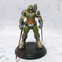 Doom Slayer Eternal Action Figure: Premium Collectible Figurine and Desktop Ornament (Opp)
