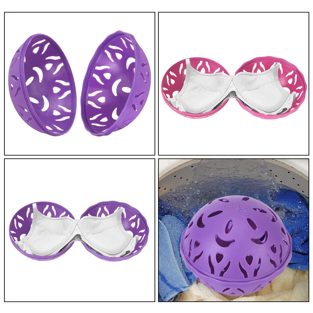 Keeping Clothes Eco-friendly Bra Laundry Balls Washing Machine Bubble Bra Double Ball Saver Washer Reusable laundry ball