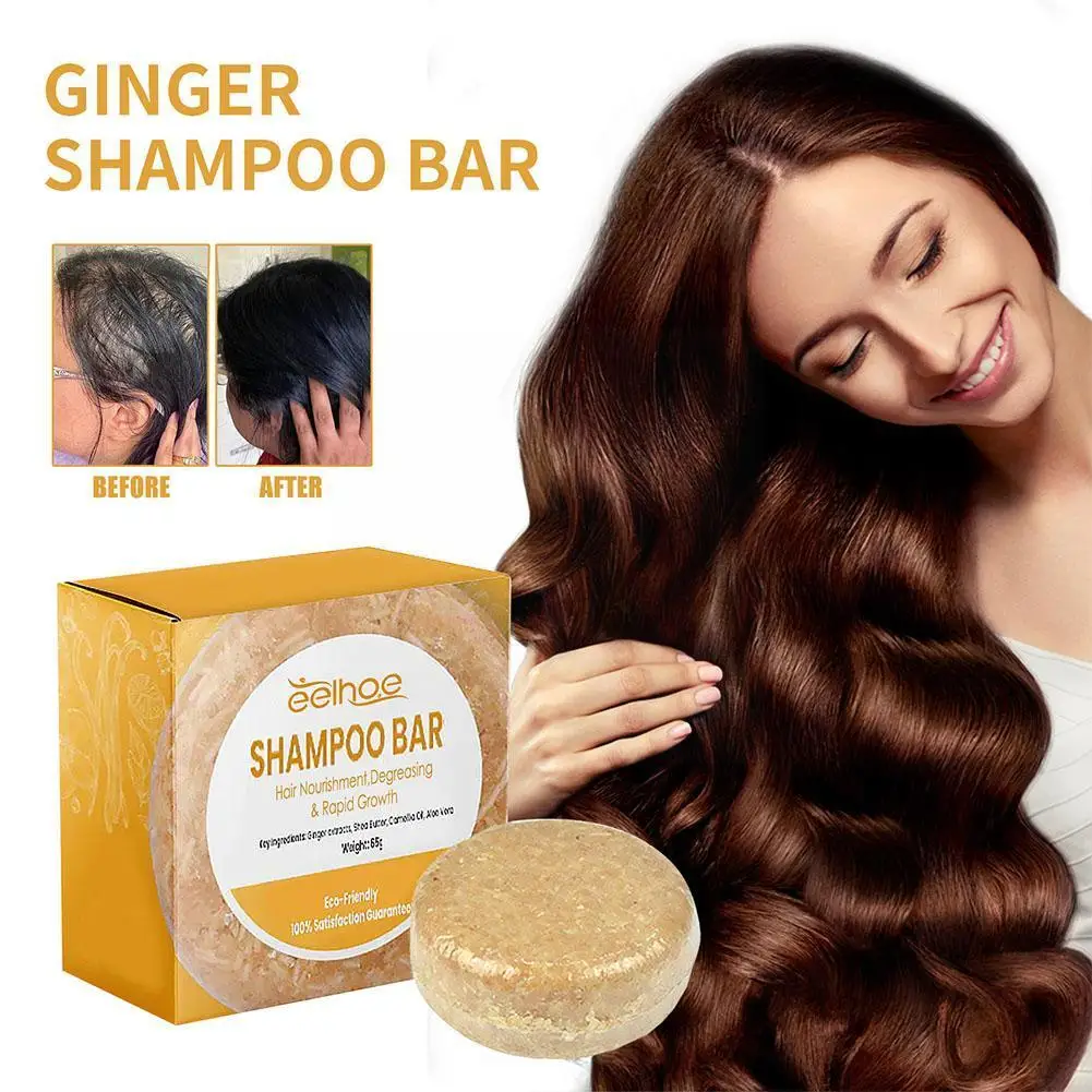 

Ginger Soap Anti Hair Loss Soap Repair Scalp Nourishing Thick Loss Prevent Hair 65g Care Bar Shampoo Hair Brighten D3Q9