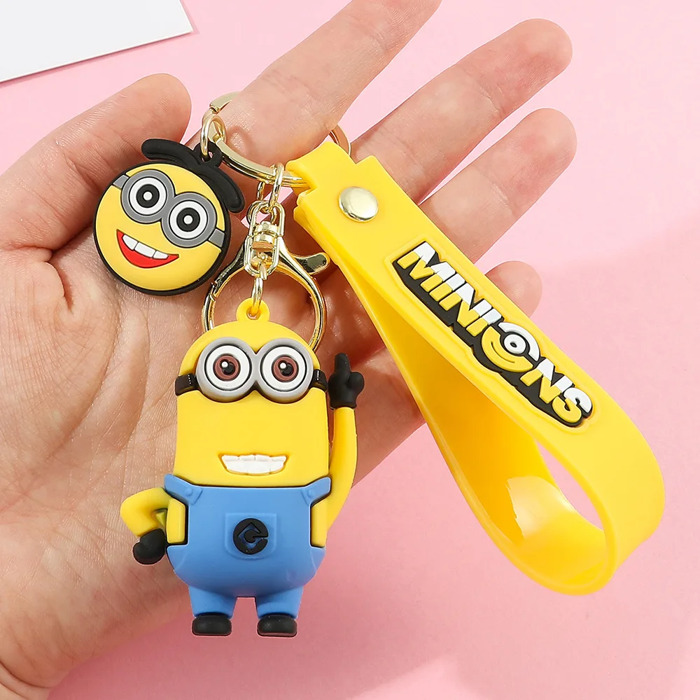 Cartoon Space Minions Schlüsselanhänger Cosplay Puppe Spielzeug Niedlicher Auto Schlüsselanhänger Rucksack Anhänger Urlaub Geschenke Modeschmuck Accessoires – Detail 10