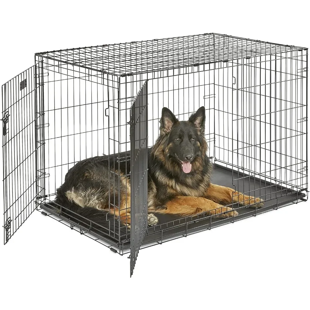 

Includes Leak-Proof Pan Playpen for Animals Floor Protecting Feet Bed's Dog Pet House Large Dogs Houses and Habitats Doghouse