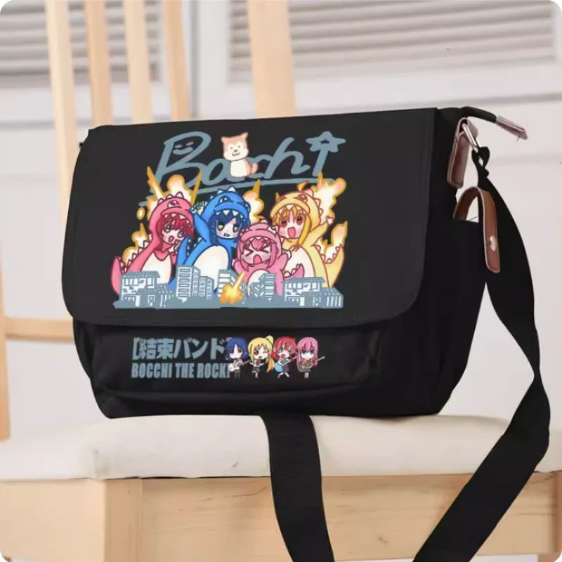Anime BOCCHI THE ROCK! Gotoh Hitori  School Bag Fashion Leisure Teenagers Student Messenger Handbag