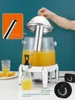 220V Juice Ding Transparent Commercial Insulation Bucket Electric Heating Juice Bucket Beverage Machine Coffee Ding 4