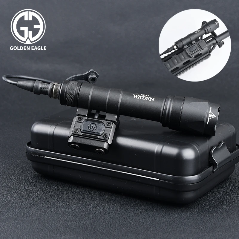 

Surefir Tactical Flashlight M600 M600C Scout Light With Mod Button Pressure Switch 600Lumen Hunting Weapon Lamp Fit 20mm Rail