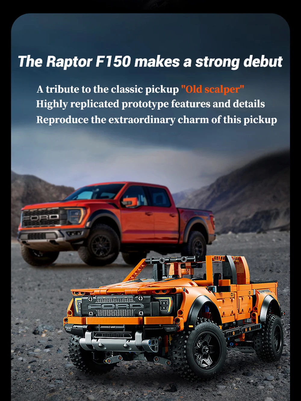 Lego Technic Camionnette Ford Rapaces F-150