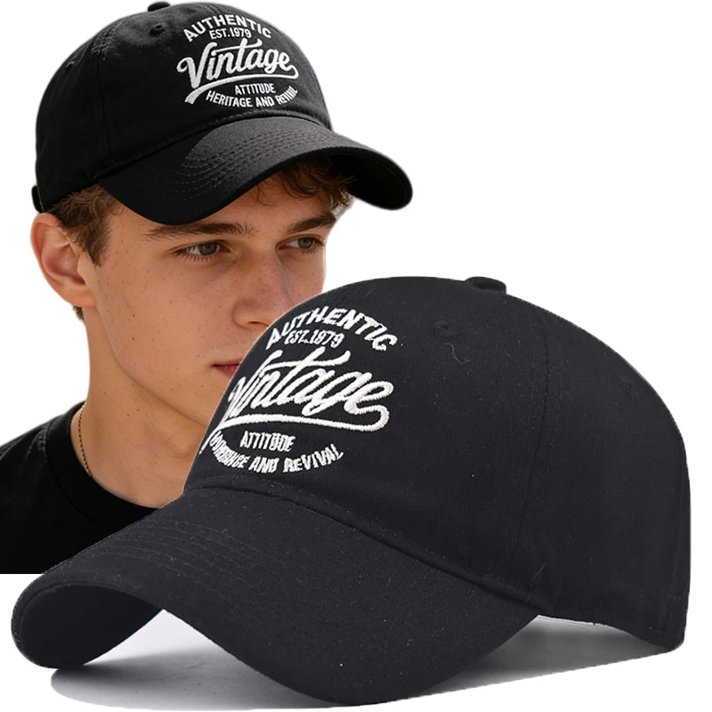 Retro-Baseballmütze für Damen und Herren, Frühling und Sommer, vielseitige, mit Buchstaben bestickte Kappen, für den Außenbereich, lässig, für Paare, verstellbare Sonnenschutzhüte