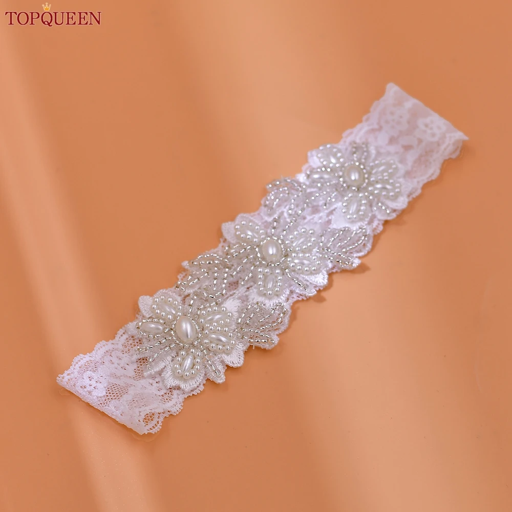 トップス PELLICULE garter lacepattern tp Lila Bridal Garter OneHappyStop – One Happy Stop