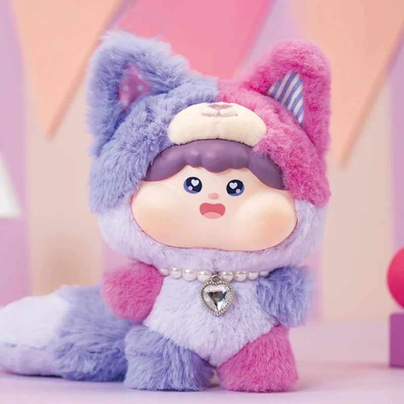 Fluffy Meatball V2 Series Blind Box Cute Meatball Vinyl Face Plush