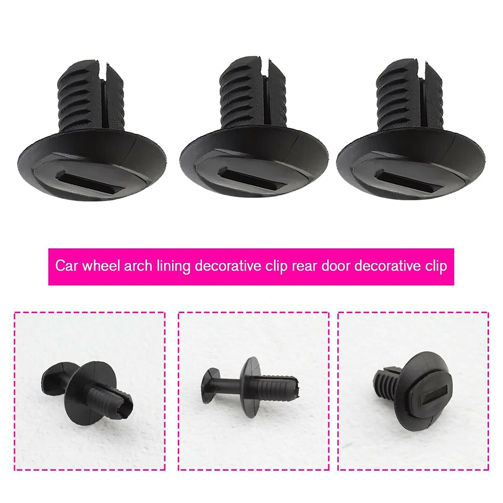 

Car Rear Door Trim Clip FOR Mercedses Sprinter For Vito Lining Plastic Wheel Arch 40pcs/Set 8mm Hole Accessories