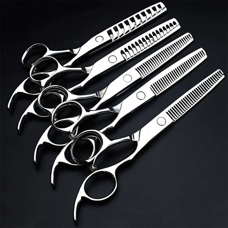 

Hair Cutting Scissors Thinning Barber Scissors Hair Salon Shears Professional Hairdressing Tool 6 Inch Haircut Sets