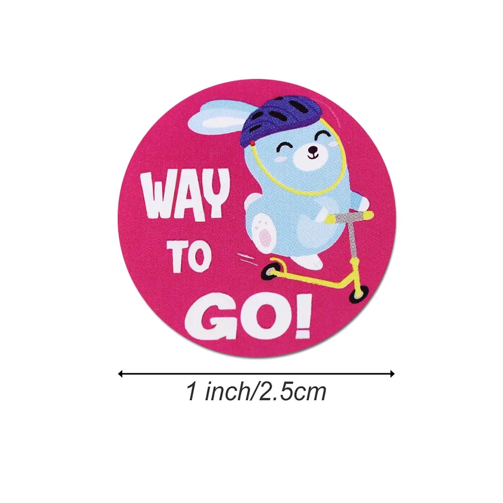 50Pcs/wad 1 Inch Reward Sticker For Kids School Teacher Reward Students Cute journal Animals Stickers Scrapbooking decorative stickers,animal stickers,diy scrapbooking accessories