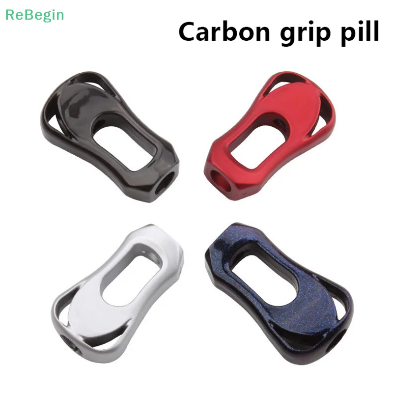 1pcs Fishing Reel Handle Carbon Knob Carbon Materails Knob Light 3.7g Fishing Rocker Accessory Supplies