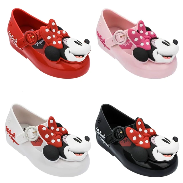 Kids Shoes Summer Sandals Minnie Mouse Mini Melissa Shoes For Girls Jelly  Sandals Casual Toddler Girl Princess Pvc Soft Shoes - Sandals - AliExpress