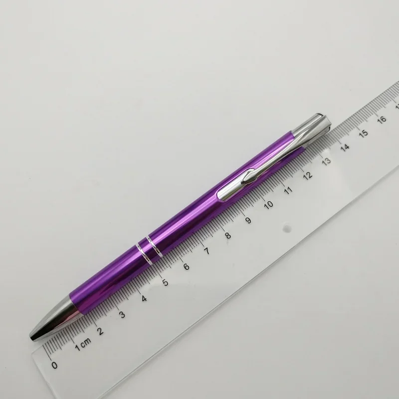 Ballpoint Pen 30pcs Fashion Metal Color Pens Advertise Promotional Gift