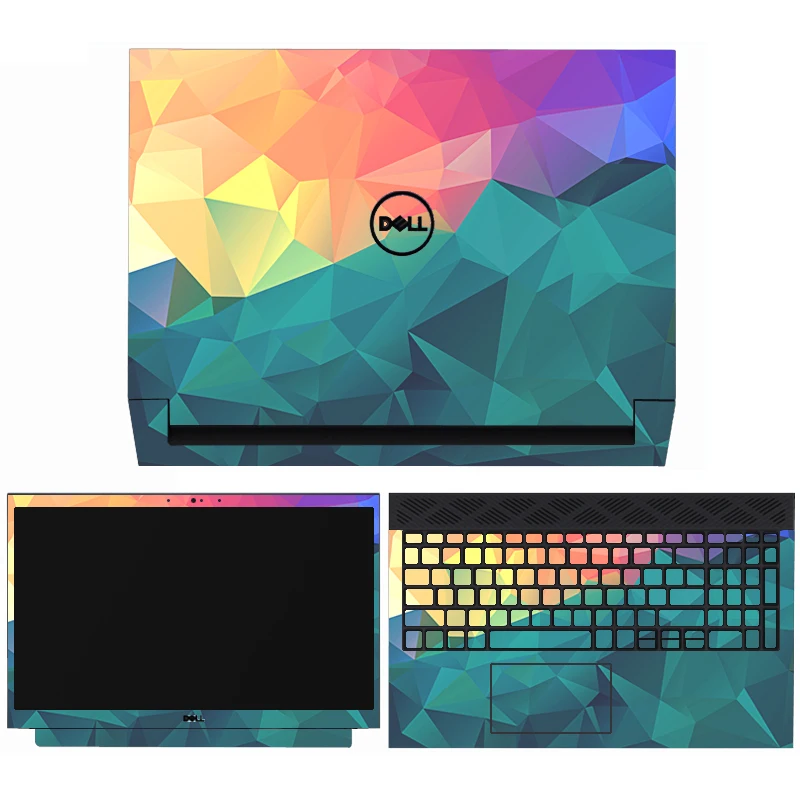 Laptop Skins for DELL G15 5520 5521 5525 5530 G16 7620 7630 Print Vinyl Stickers for DELL G15 5515 5511 5510 Film