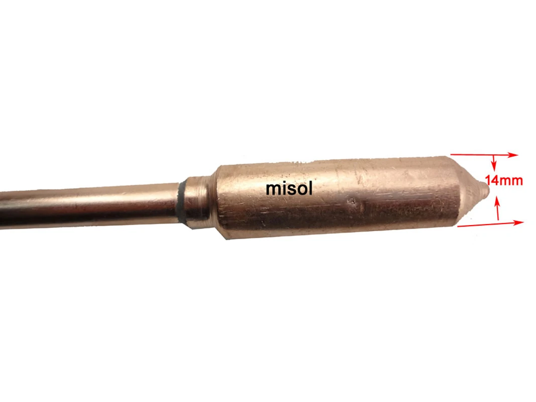 Misol/10 Stks/partij Van Koperen Heat Pipe (40Cm), Voor Zonneboiler, solar Hot Water Verwarming