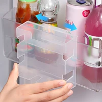 Réfrigérateur alimentaire frais boîte de rangement réfrigérateur porte latérale fruits légumes épices alimentaire étui conteneur cuisine organisateur boîtes de rangement 1