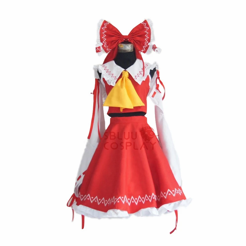 SBluuCosplay disfraz de Touhou Project Reimu Hakurei