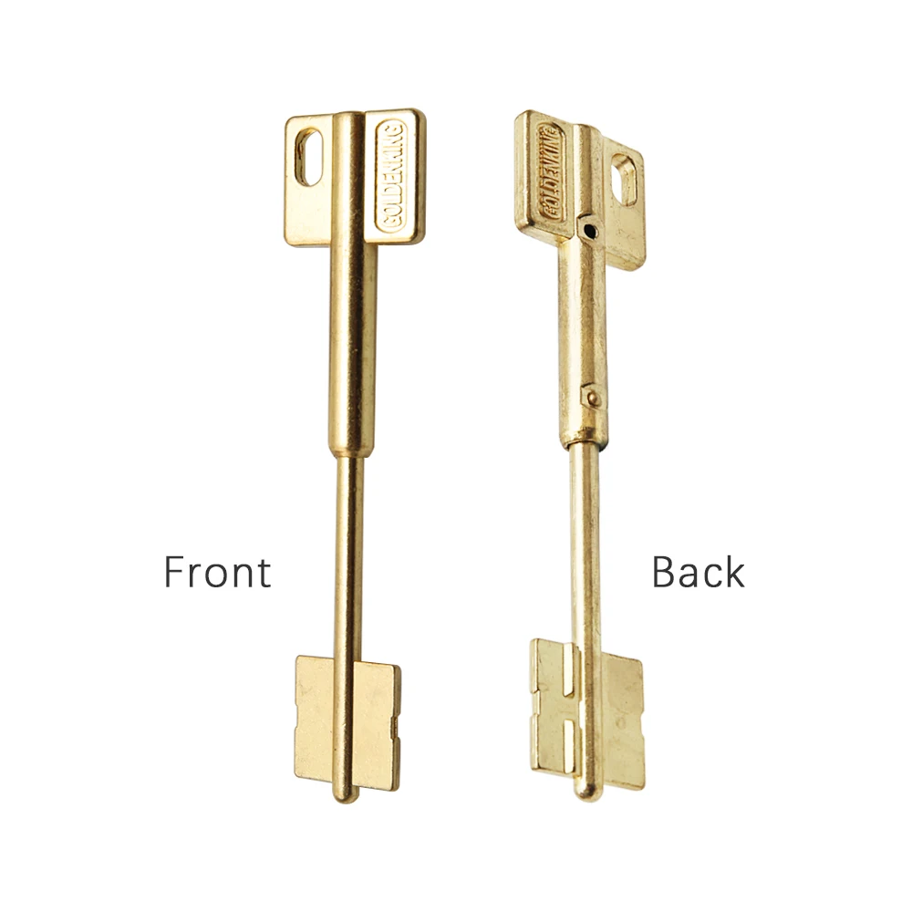 Lock Key Blanks Bronze key blanks house Vault safe key Double-bitt blank for Russian special doors embryo JIADE stretchable