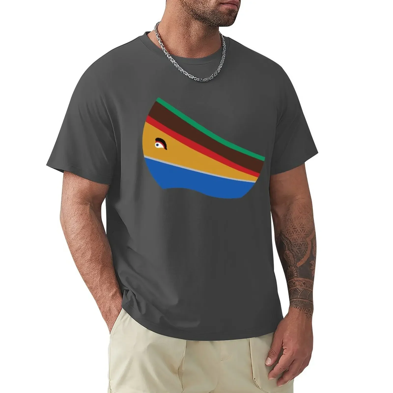 

Luzzu T-Shirt anime cute tops boys whites men clothing