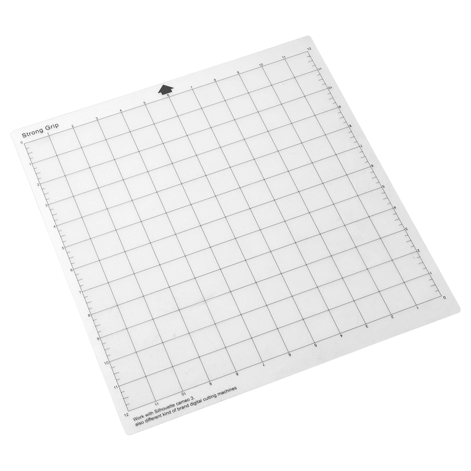 Replacement Cutting Mat Transparent PP Material Adhesive Mat with Measuring 12 Inch for Silhouette Cameo Plotter