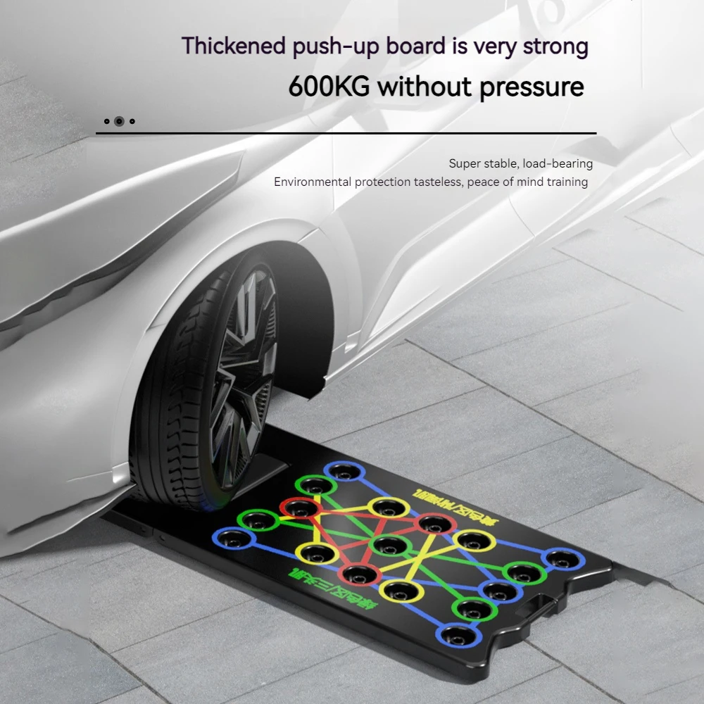 Push Up Board Strength Training Equipment Foldable Portable Multifunctional Push-up Home Gym Equipment