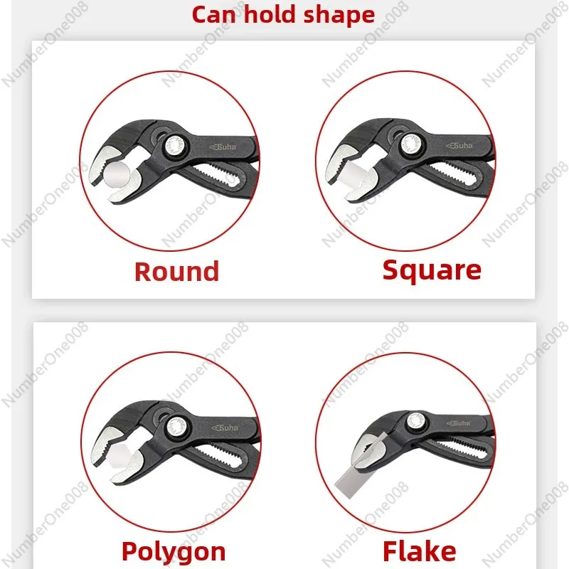 Water pipe pliers multifunctional universal wrench universal new pipe pliers