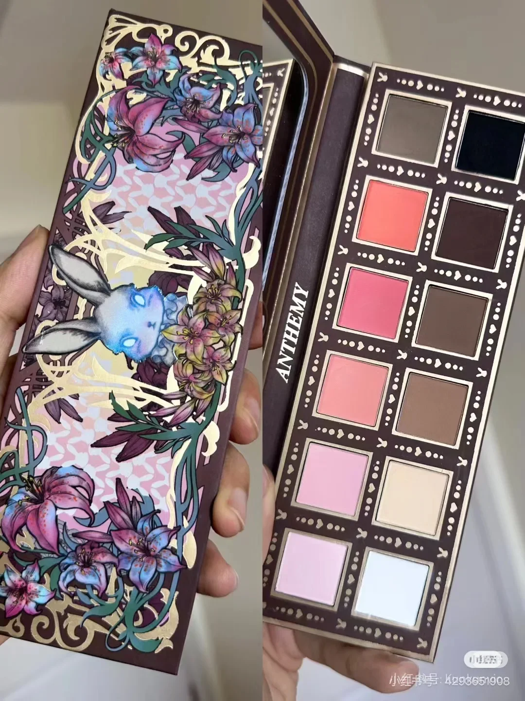 Eye Shadow Plate 10 Color Matte Shimmer Chameleon Waterproof Long-lasting Pearly Shiny Metal