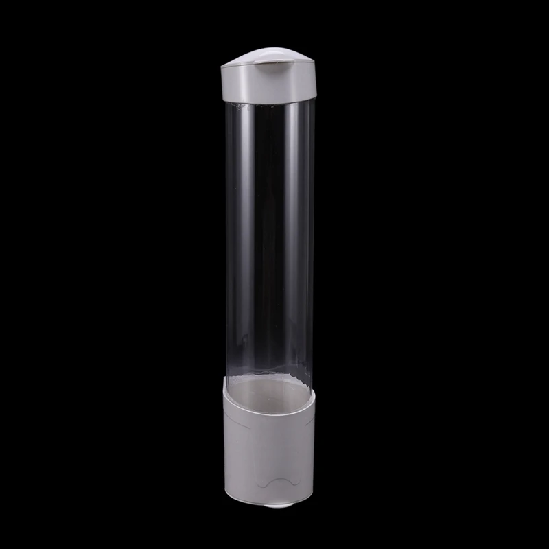 2X Dispenser Automatically Drop Cup Remover Disposable Cup Plastic Paper Dust Storage Rack New