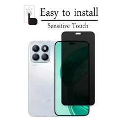 4-in-1 Privacy Tempered Glass Screen Protector and Lens Film for Anti Peeping (X9 5G)