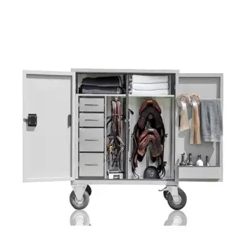 2026 Custom Equestrian Horse Saddle Tack Box Cabinet Equestrian Horse Saddle Tack Boxes Locker Outdoor Saddle Cabinet 7