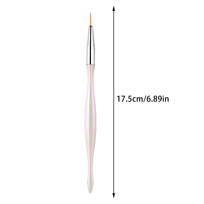 6PCS/PACK UV Gel Nail Brush DIY Painting Pen Manicure Acrylic Drawing Brush For Nail Art Design Nails Tip Display Painting Tool
