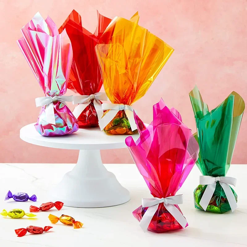 Rotolo Cellophane Trasparente 40cm X 30m - Per Regali Bouquet E 1156793
