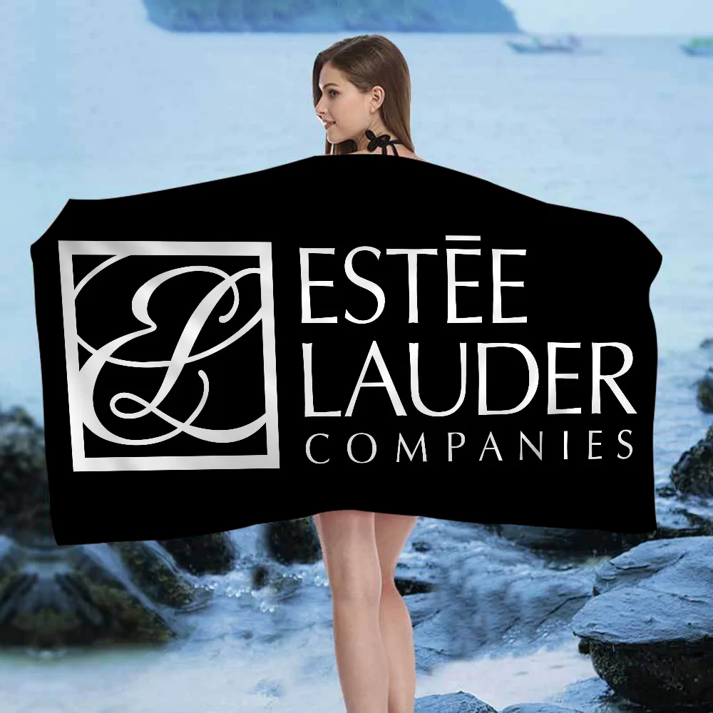 E-Estee Lauder Microfiber Blanket Quick Drying Beach Towels Oversized Printing Super Absorbent Pool Towel Blanket 3