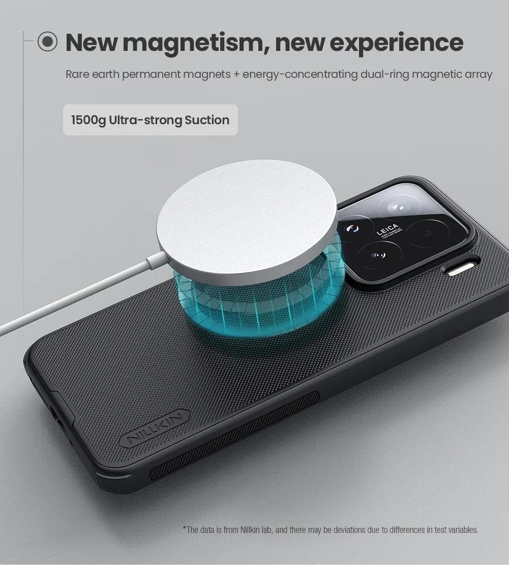 Nillkin for Xiaomi Mi 15 5G Case Super Frosted Shield Magnetic Ultra-Thin Hard for Slim Soft Edge Back Cover 5