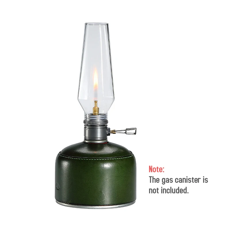 Lixada Mini Propane Camping Lantern Single Mantle Gas Light Portable Gas  Light Hanging Tent Lamp with 2 Lantern Mantles for Travel Hiking Backpacking