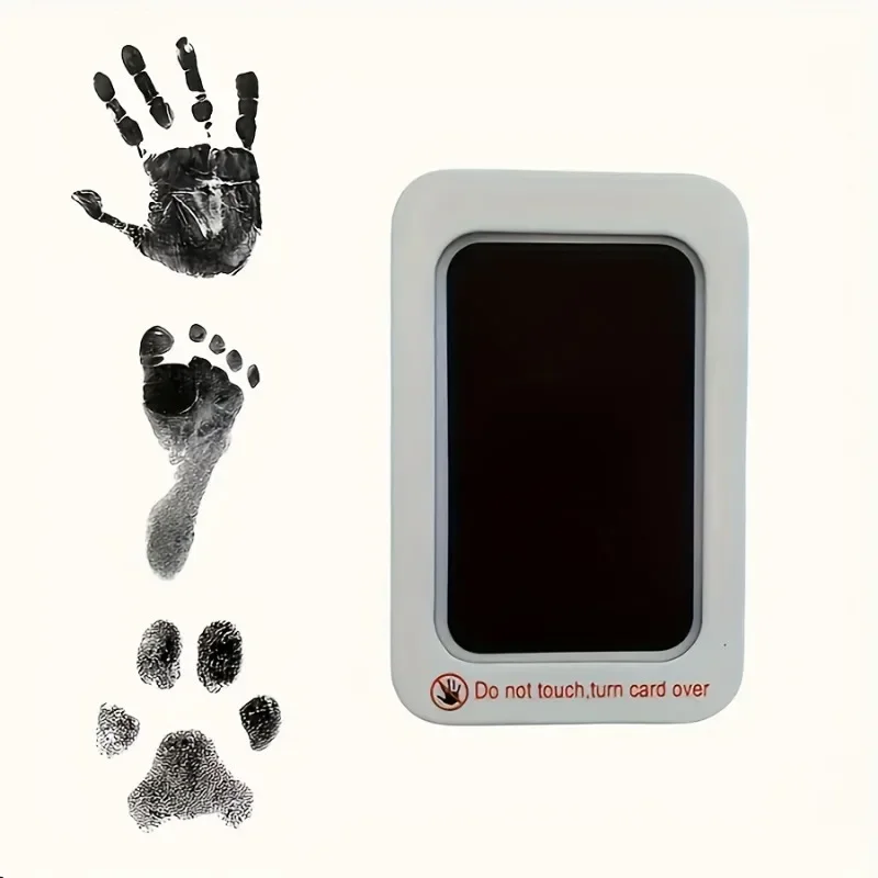 Washable Non-ink Pet Footprint Souvenir Pet Dog And Cat Paw Print Ink Pad for pet footprint ink pad