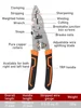 Multifunctional wire stripper Crimper Cable Cutter Adjustable Automatic Wire Stripper Multifunctional Stripping Crimping Pliers 6
