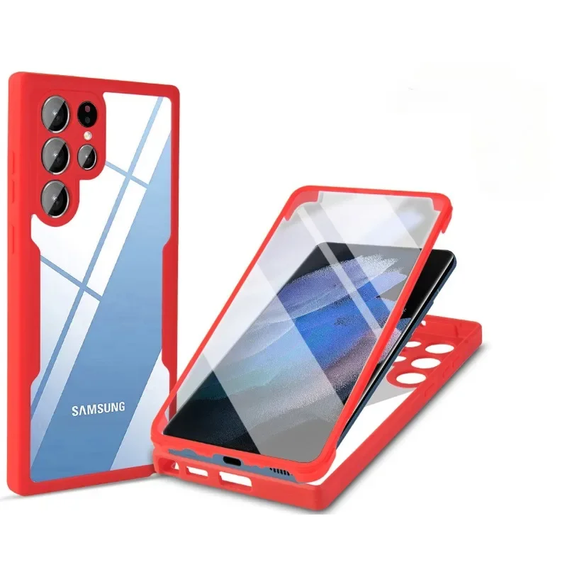 360 Clear Phone Case with Full Screen Protection