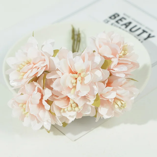 100 Rose Artificiali In Seta - Teste Di Fiori Finti Per Decorazioni E Bomboniere - Foto 3